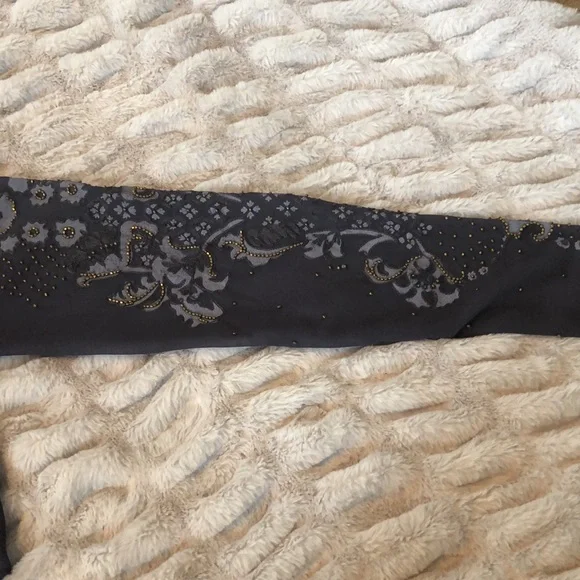 Soft Surroundings Sheer Beaded Cardigan - Picture 7 of 13